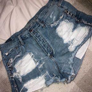 American Eagle High Rise Shorts
